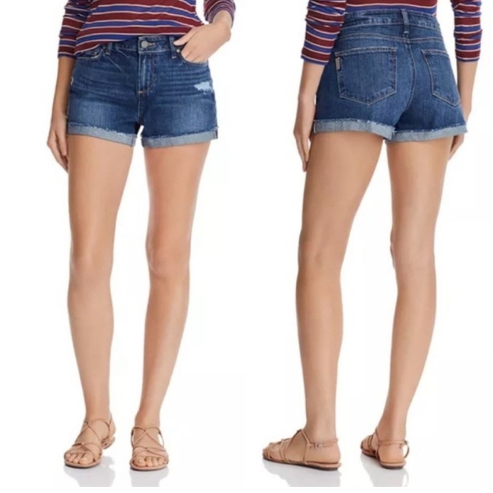 PAIGE Indigo Jean Shorts